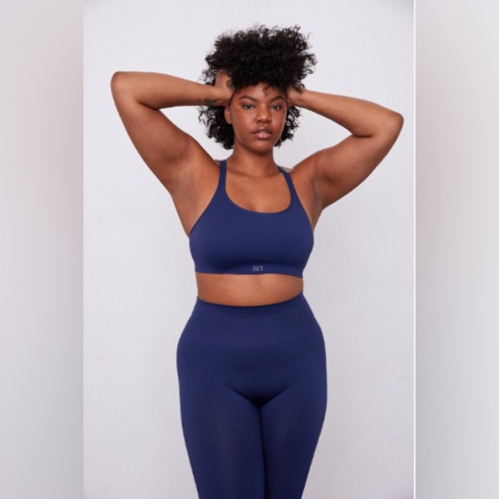 SET Active Sculptflex Set, Leggings and Sports Bra - M, Twilight